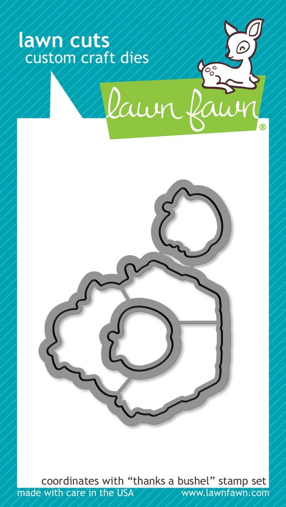 Lawn Fawn- Lawn Cuts -  thanks a bushel