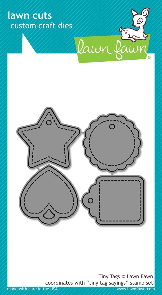 Lawn Fawn- Lawn Cuts -  tiny tags