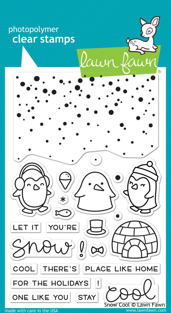 Lawn Fawn- Stamps -  snow cool