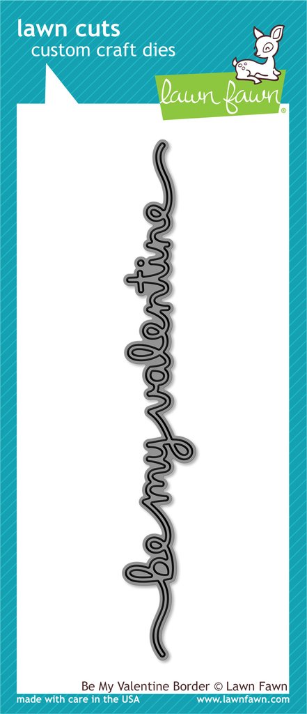 Lawn Fawn- Lawn Cuts - Be My Valentine Border