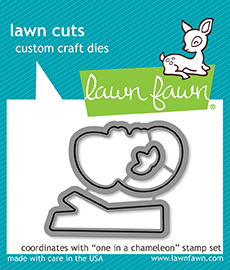 Lawn Fawn - one in a chameleon - lawn cuts