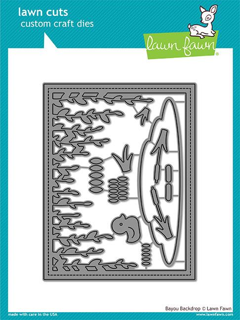 Lawn Fawn - bayou backdrop