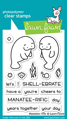 Lawn Fawn - manatee-rific
