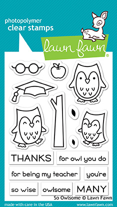 Lawn Fawn - so owlsome