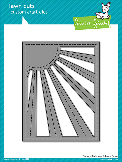 Lawn Fawn - sunray backdrop