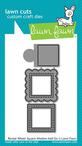 Lawn Fawn - Reveal Wheel Square Window Add-On