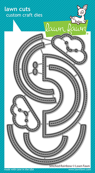 Lawn Fawn - stitched rainbow (SO)