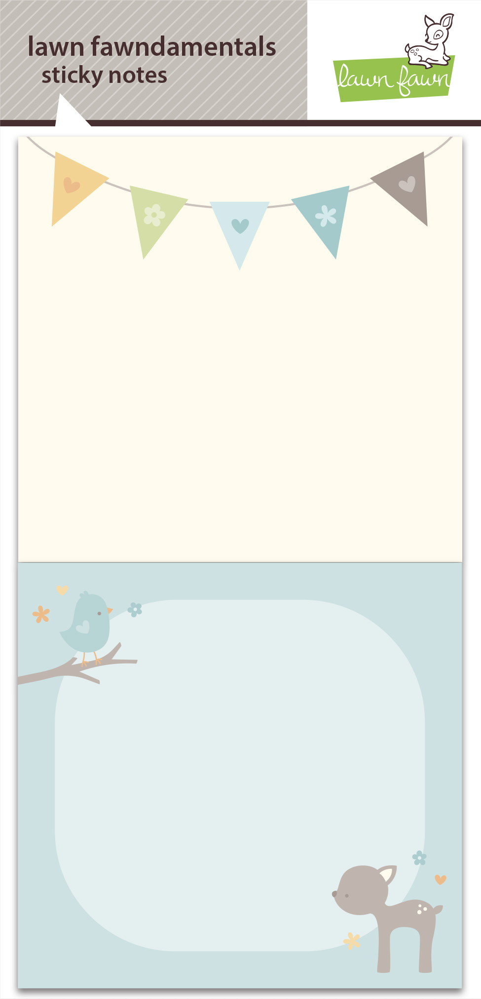 Lawn Fawn - into the woods sticky notes