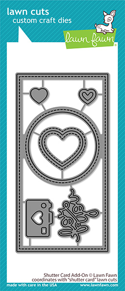 Lawn Fawn - shutter card add-on