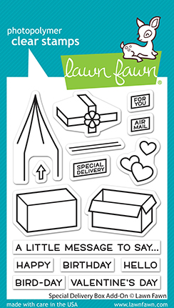 Lawn Fawn - special delivery box add-on