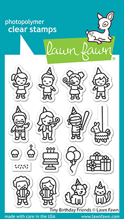 Lawn Fawn - tiny birthday friends