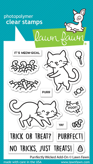 Lawn Fawn - purrfectly wicked add-on