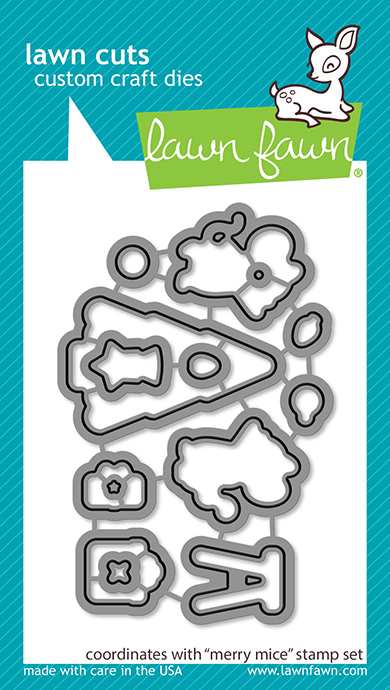 Lawn Fawn - merry mice lawn cuts