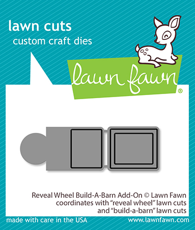 Lawn Fawn - reveal wheel build-a-barn add-on