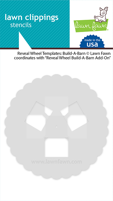 Lawn Fawn - reveal wheel templates: build-a-barn