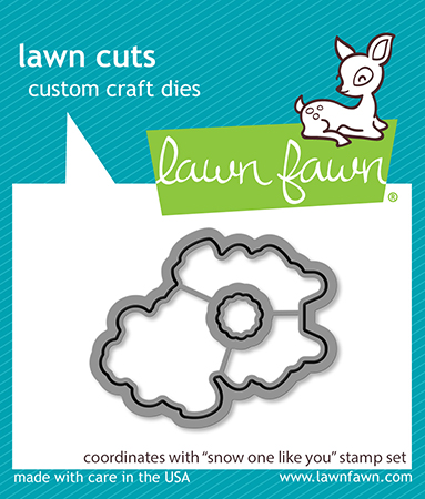 Lawn Fawn - snow one like you - lawn cuts