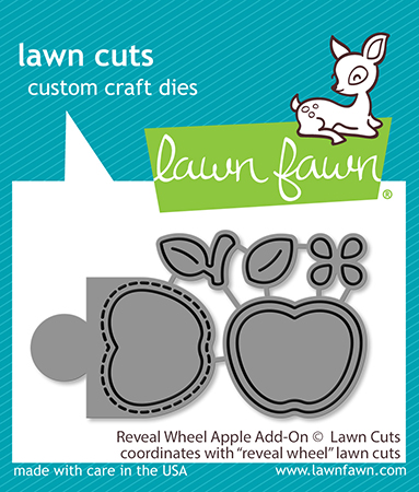 Lawn Fawn - reveal wheel apple add-on
