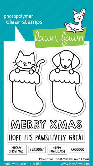 Lawn Fawn - pawsitive christmas