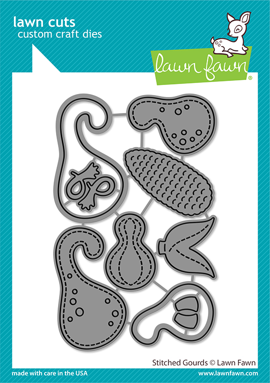 Lawn Fawn - stitched gourds