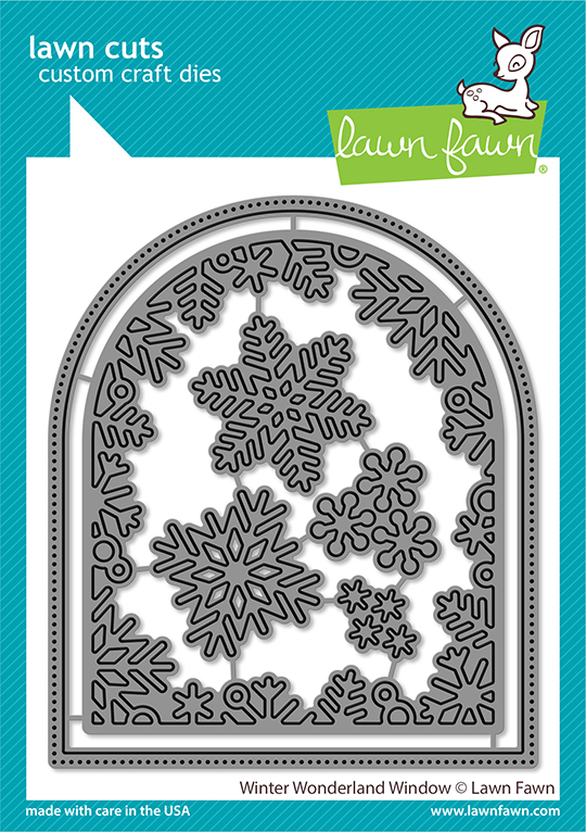 Lawn Fawn - winter wonderland window