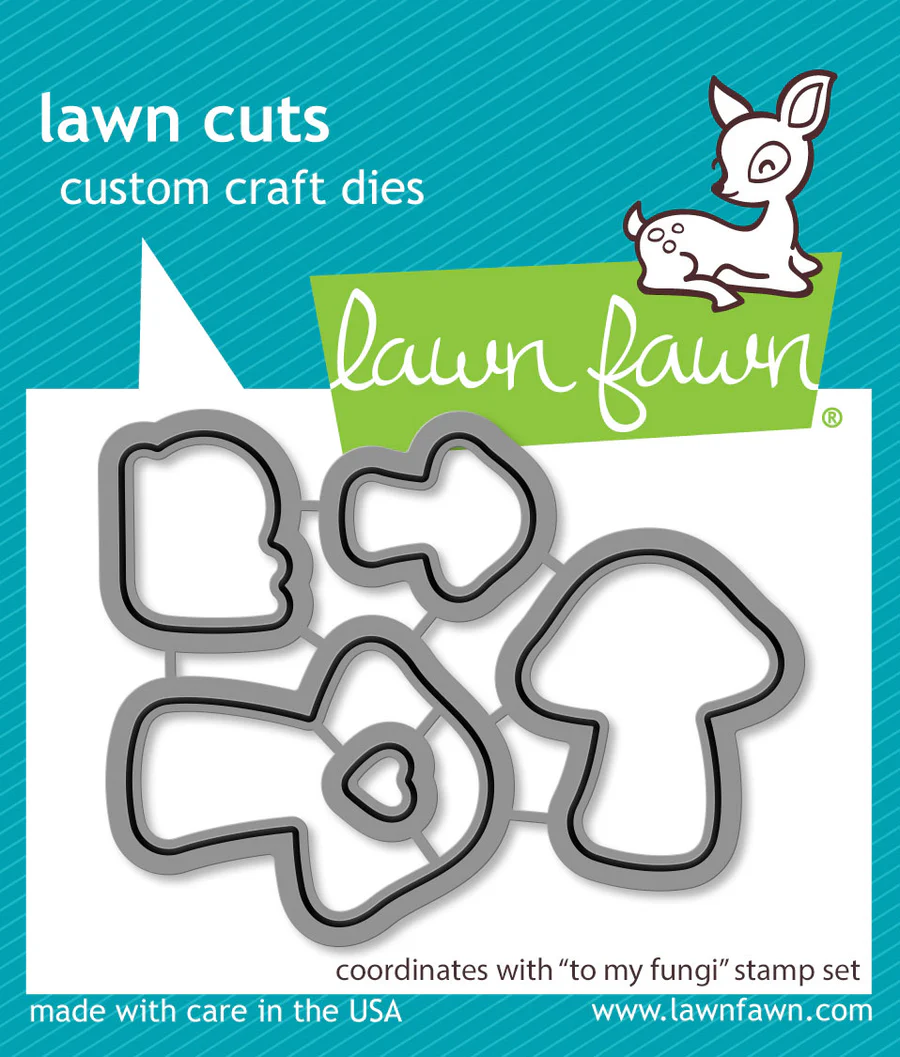 Lawn Fawn - to my fungi lawn cuts
