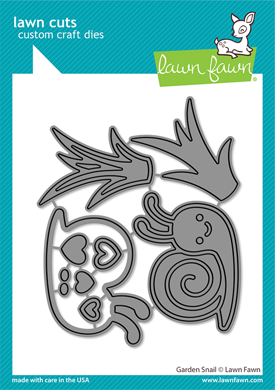 Lawn Fawn - garden snail  (SO)