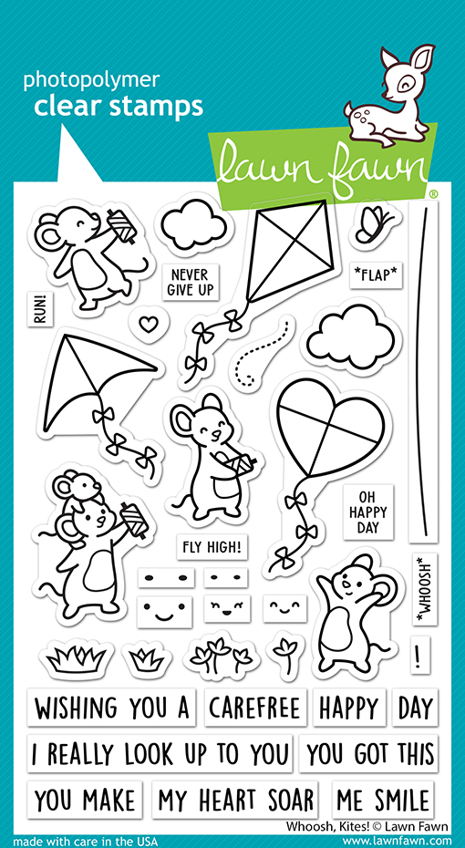 Lawn Fawn - whoosh, kites!