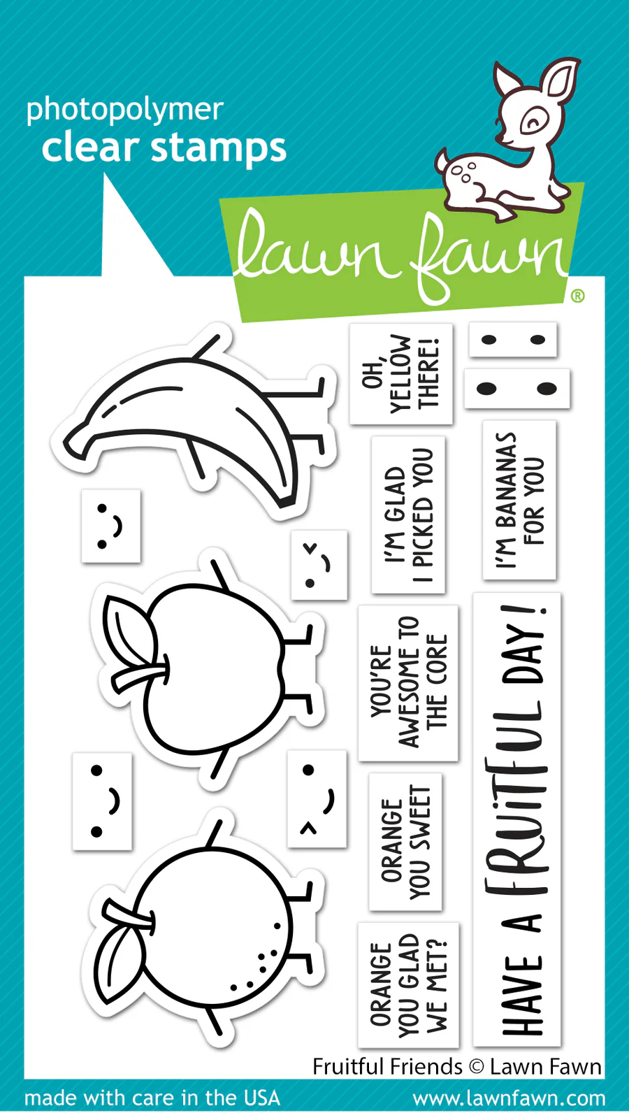 **NEW* - Lawn Fawn - fruitful friends