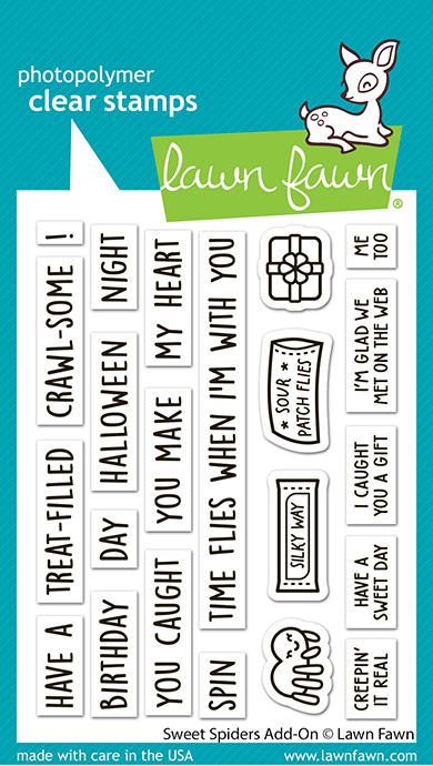 Lawn Fawn - sweet spiders add-on