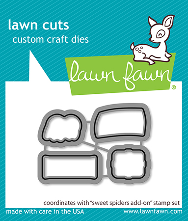 Lawn Fawn - sweet spiders add-on lawn cuts