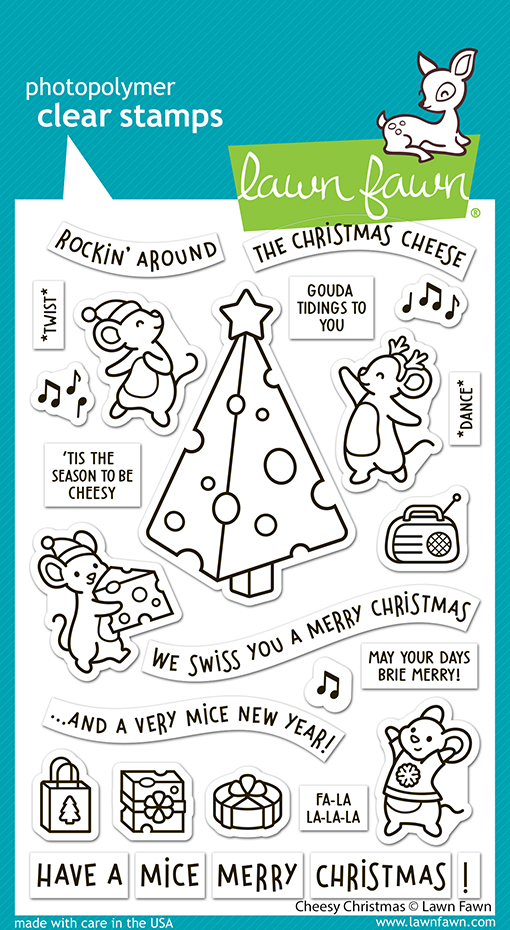 Lawn Fawn - cheesy christmas