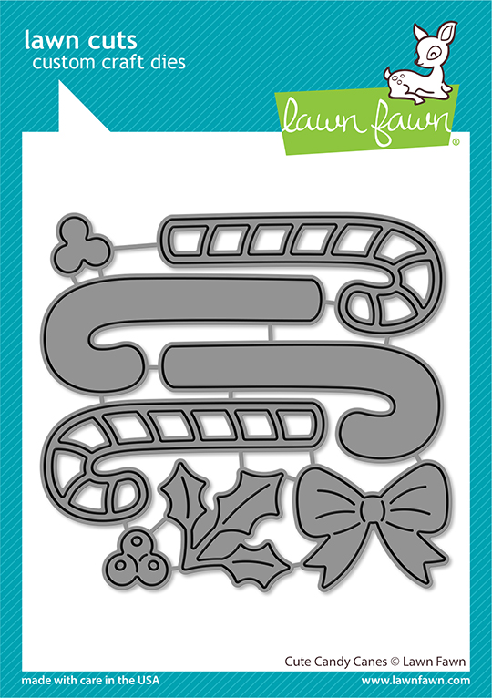Lawn Fawn - cute candy canes