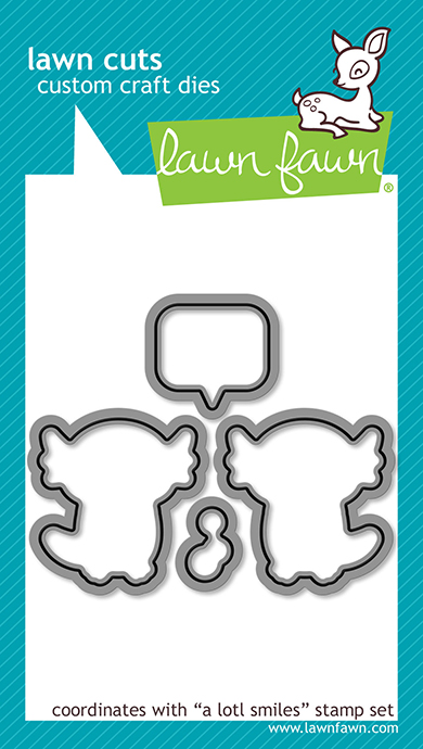 **NEW* - Lawn Fawn - a lotl smiles lawn cuts