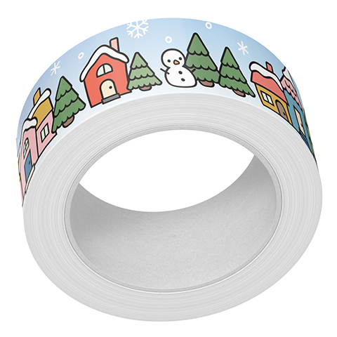 *NEW* - Lawn Fawn - winter village washi tape