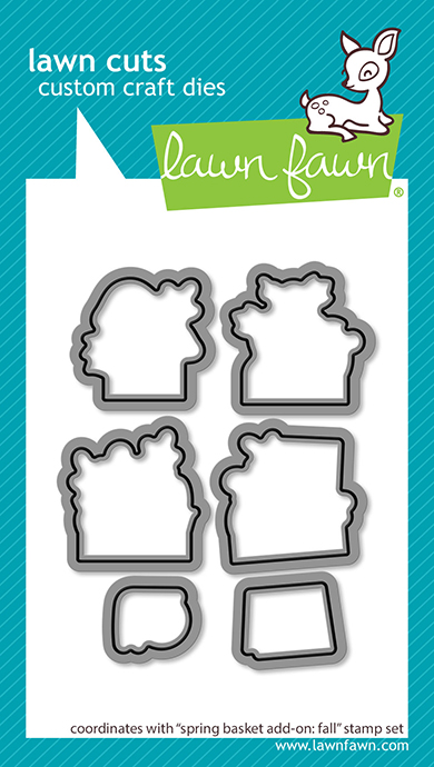 Lawn Fawn - spring basket add-on: fall lawn cuts