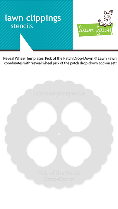 *NEW* - Lawn Fawn - reveal wheel templates: pick of the patch drop-down