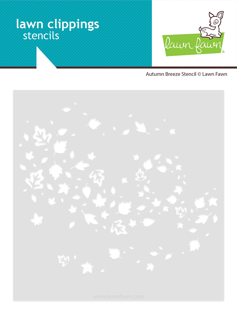 *NEW* - Lawn Fawn - autumn breeze stencil