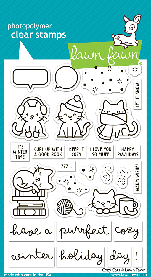 **NEW* - Lawn Fawn - cozy cats