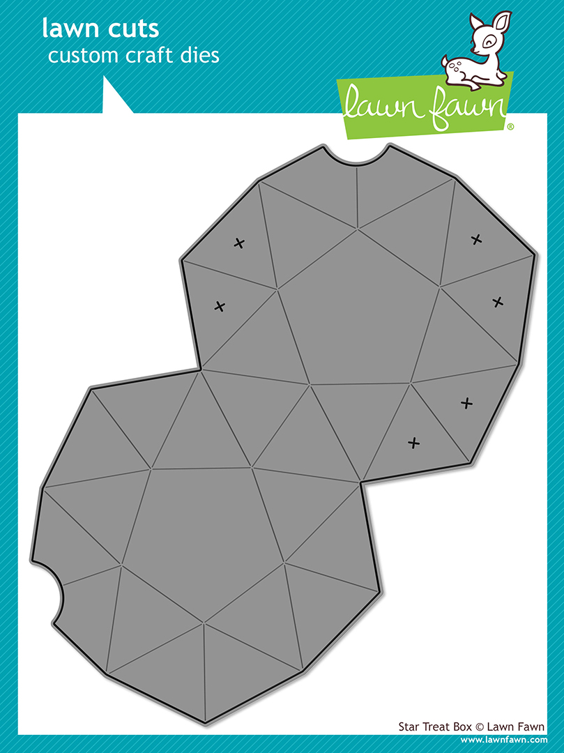 *NEW* - Lawn Fawn - star treat box