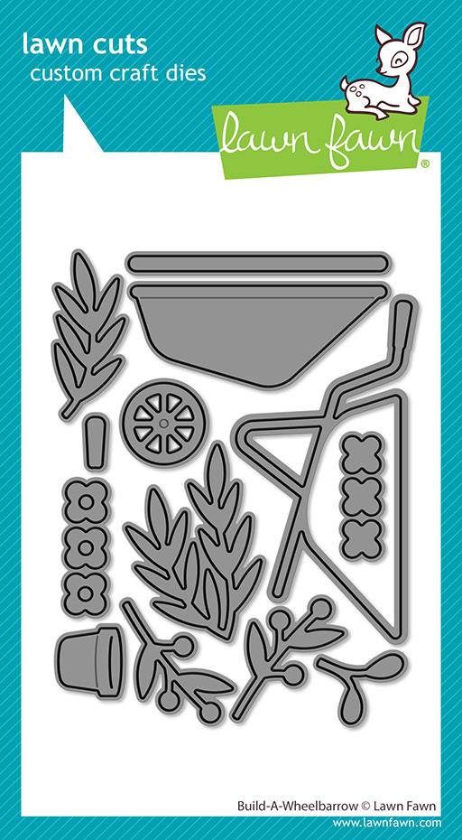 **NEW* - Lawn Fawn - build-a-wheelbarrow