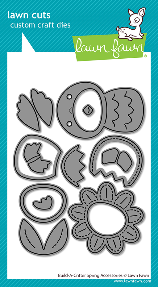 **NEW* - Lawn Fawn - build-a-critter spring accessories