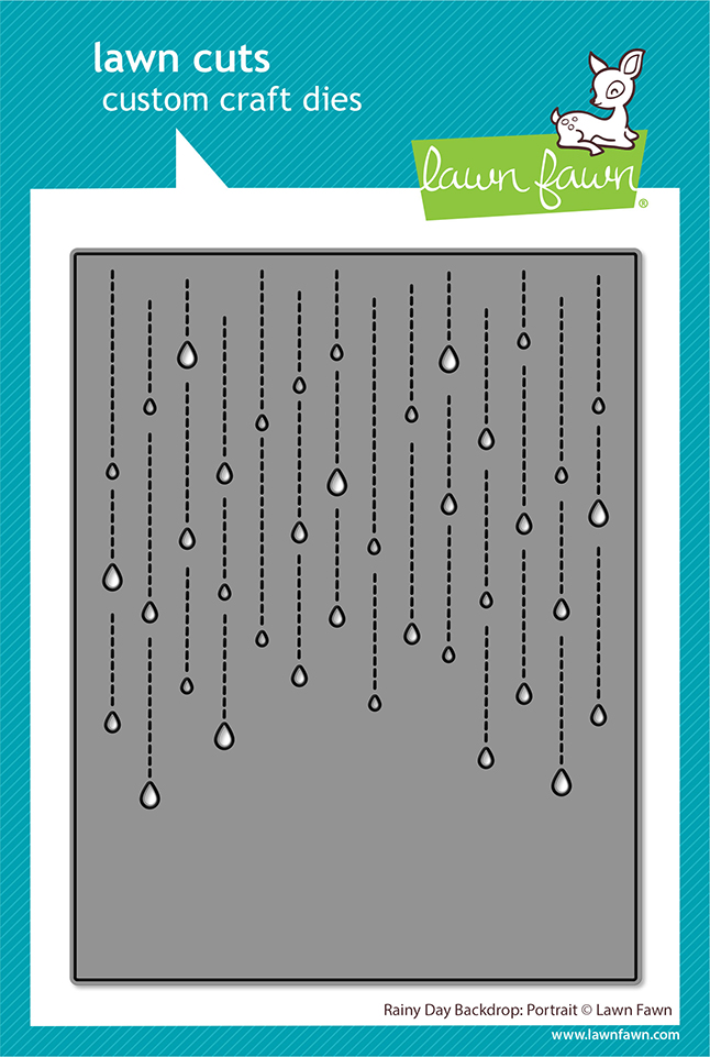*NEW* - Lawn Fawn - rainy day backdrop: portrait
