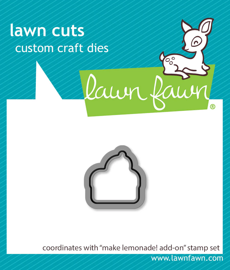 **NEW* - Lawn Fawn - make lemonade! add-on lawn cuts