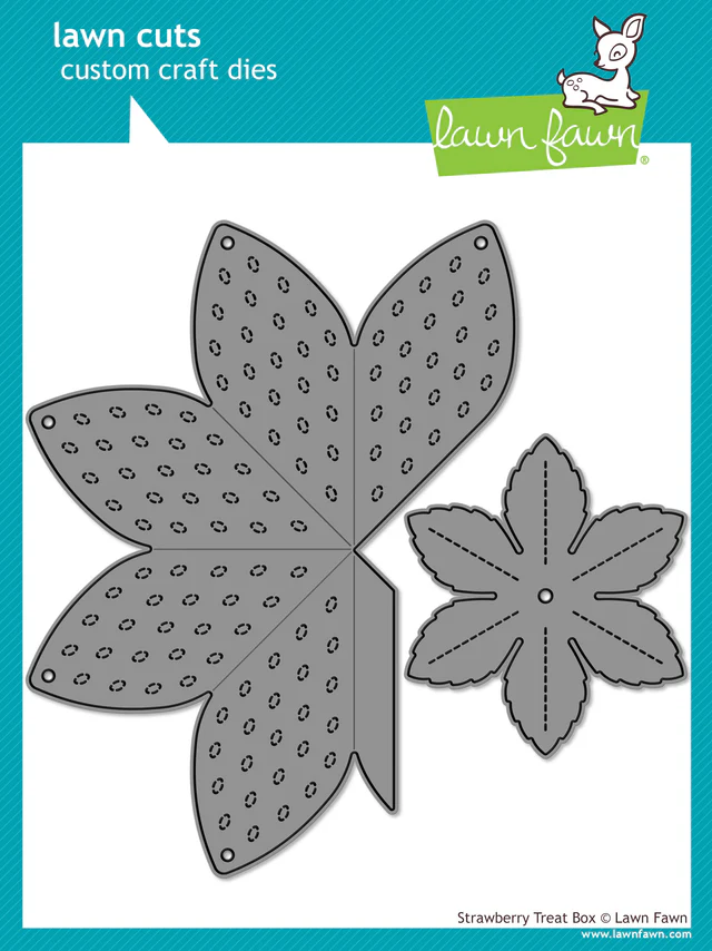 **NEW* - Lawn Fawn - strawberry treat box
