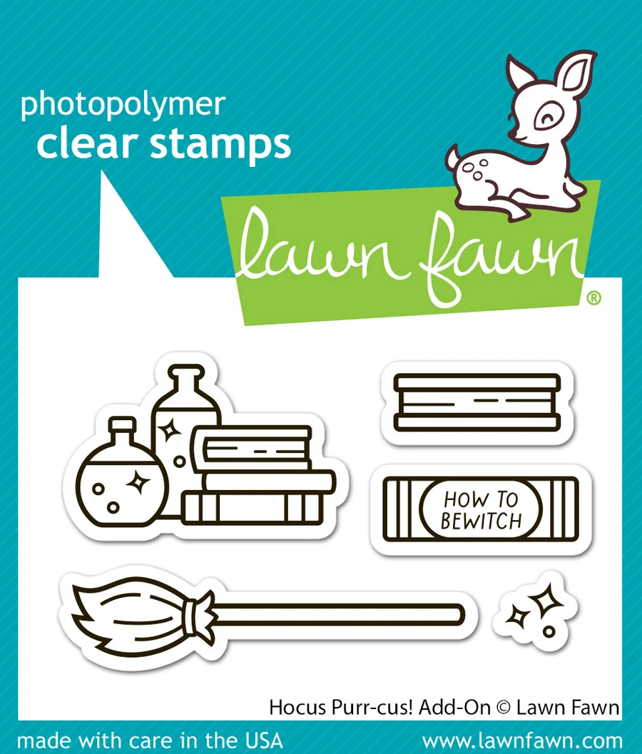 **NEW* - Lawn Fawn - hocus purr-cus! add-on