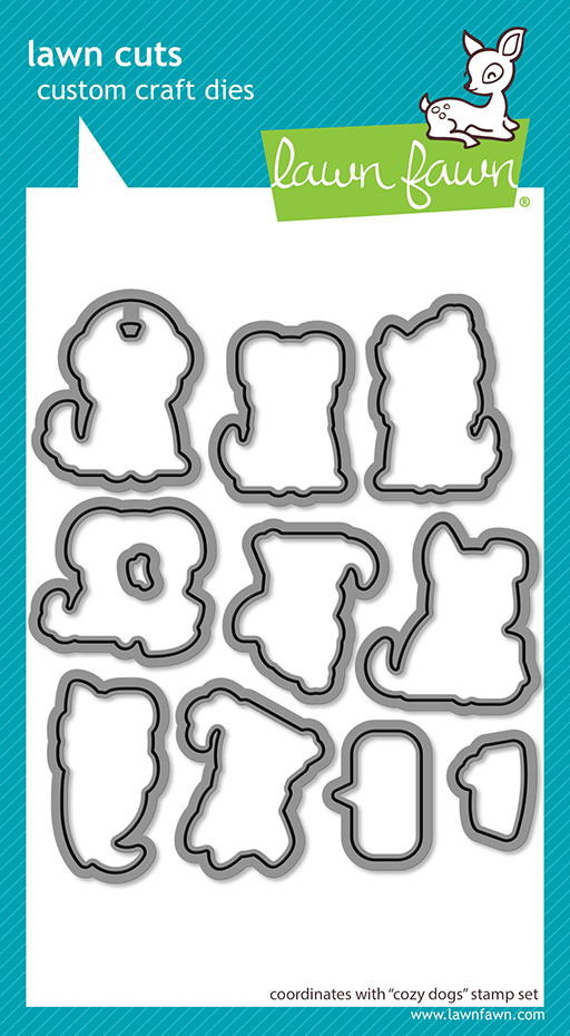 **NEW* - Lawn Fawn - cozy dogs lawn cuts