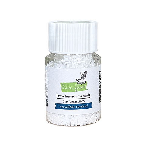 **NEW* - Lawn Fawn - snowflake confetti