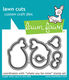 Lawn Fawn- Lawn Cuts - Whale You Be Mine Dies