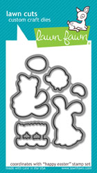 Lawn Fawn- Lawn Cuts - Happy Easter Dies