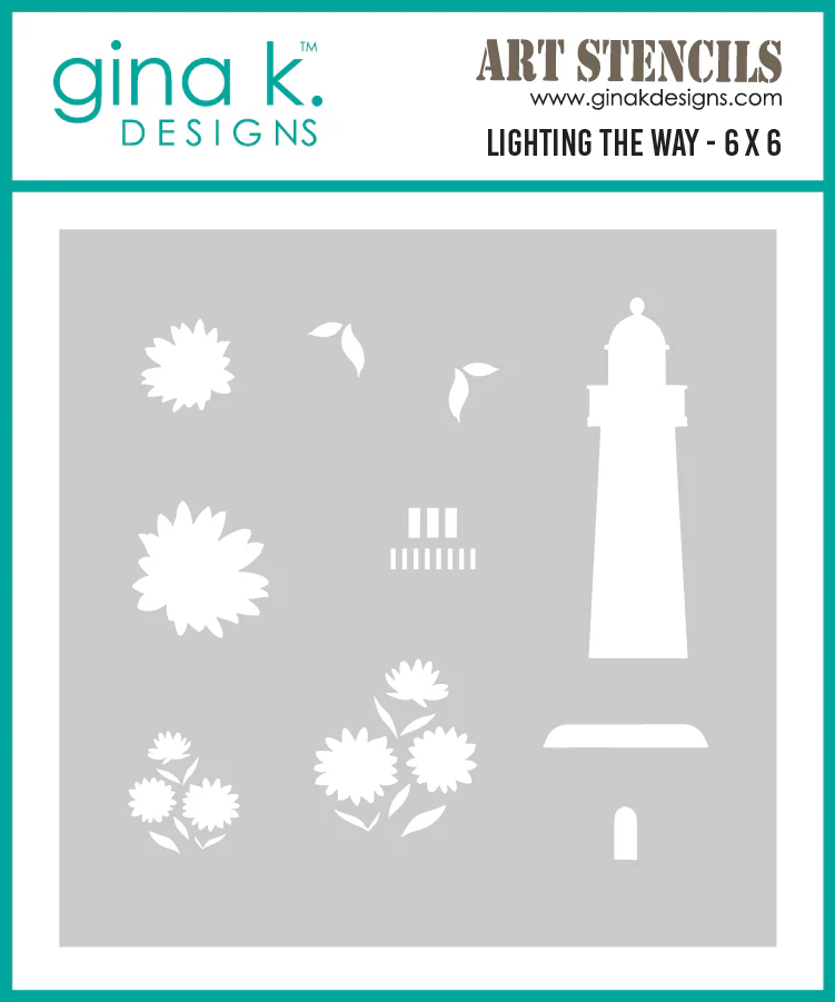 *NEW* - Gina K Designs - Lighting the Way - STENCILS